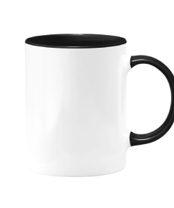 Black Inner and Handle sublimation mug